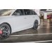 Накладки сплиттеры на пороги на Skoda Octavia IV RS